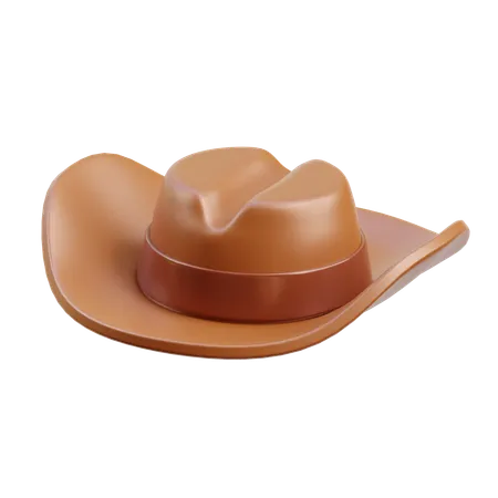 Chapeau de cowboy  3D Icon