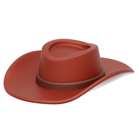 Chapeau de cowboy  3D Icon