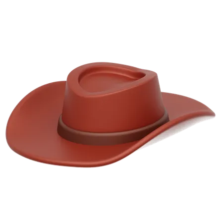 Chapeau de cowboy  3D Icon