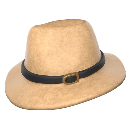 Chapeau de cowboy  3D Icon