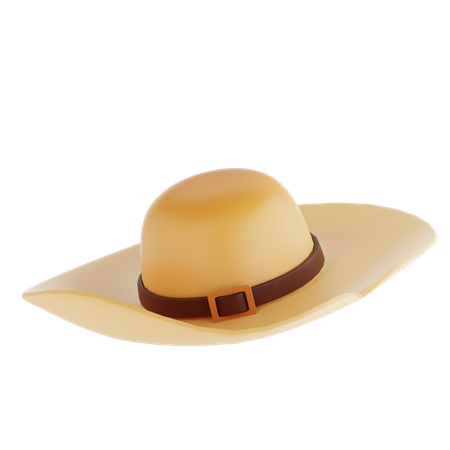 Chapeau de cowboy  3D Icon