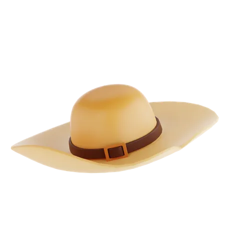 Chapeau de cowboy  3D Icon