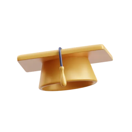 Chapeau de diplôme  3D Icon