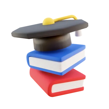 Chapeau de diplômé  3D Icon