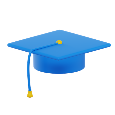 Chapeau de remise de diplôme  3D Icon