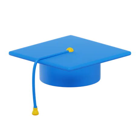 Chapeau de remise de diplôme  3D Icon