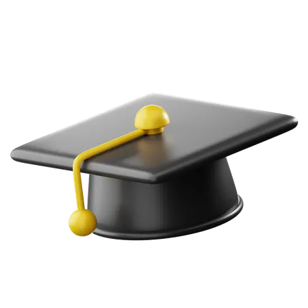 Chapeau de remise de diplôme  3D Icon