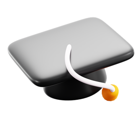 Chapeau de remise de diplôme  3D Icon