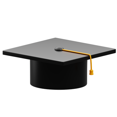 Chapeau de remise de diplôme  3D Icon