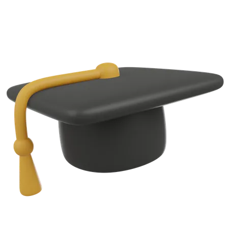 Chapeau de remise de diplôme  3D Icon