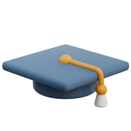 Chapeau de remise de diplôme  3D Icon