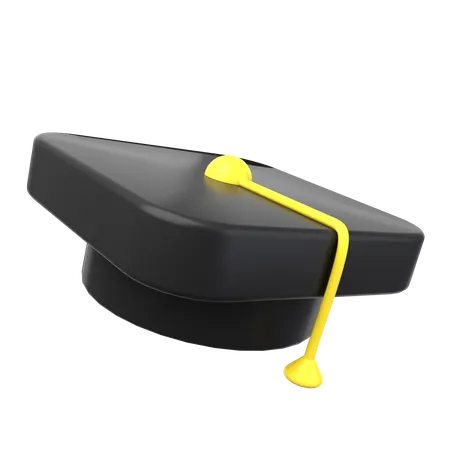 Chapeau de remise de diplôme  3D Icon