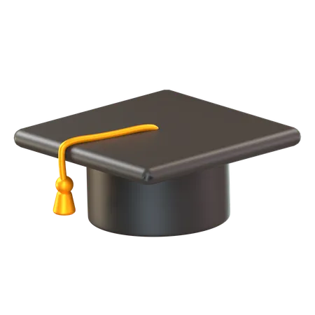 Chapeau de remise de diplôme  3D Icon