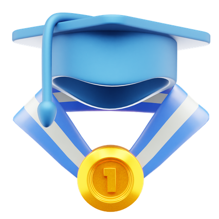 Chapeau de remise de diplôme  3D Icon