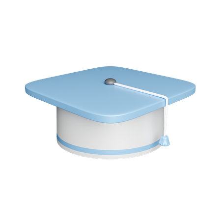 Chapeau de remise de diplôme  3D Icon