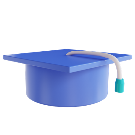 Chapeau de remise de diplôme  3D Icon