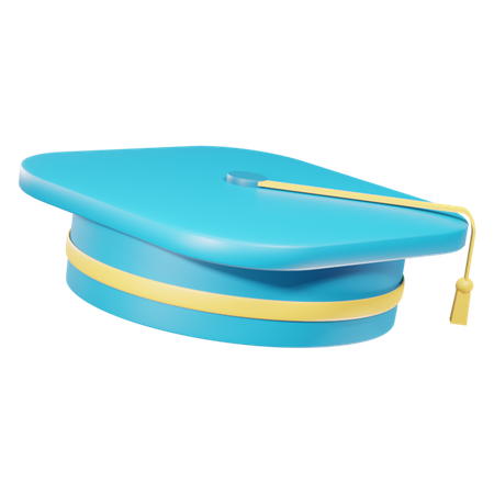 Chapeau de remise de diplôme  3D Icon