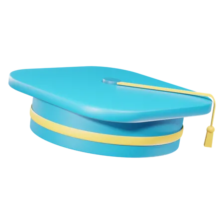 Chapeau de remise de diplôme  3D Icon