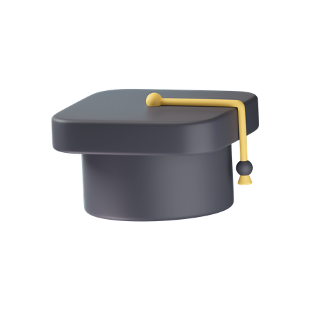 Chapeau de remise de diplôme  3D Icon