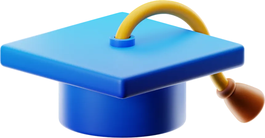 Chapeau de remise de diplôme  3D Icon