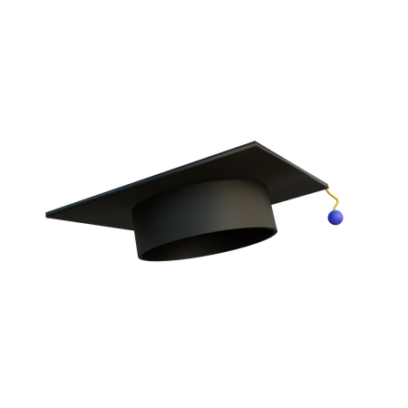 Chapeau de remise de diplôme  3D Icon