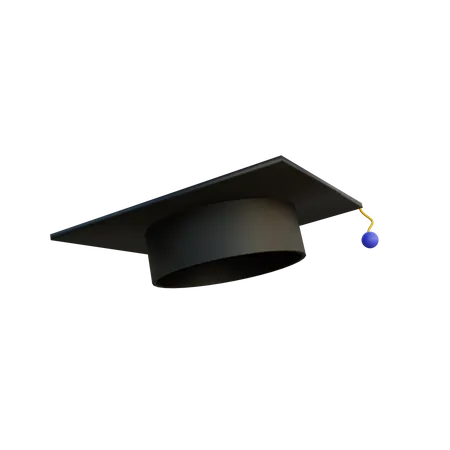 Chapeau de remise de diplôme  3D Icon