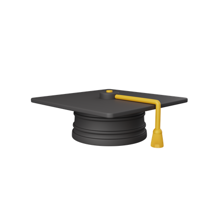 Chapeau de remise de diplôme  3D Icon