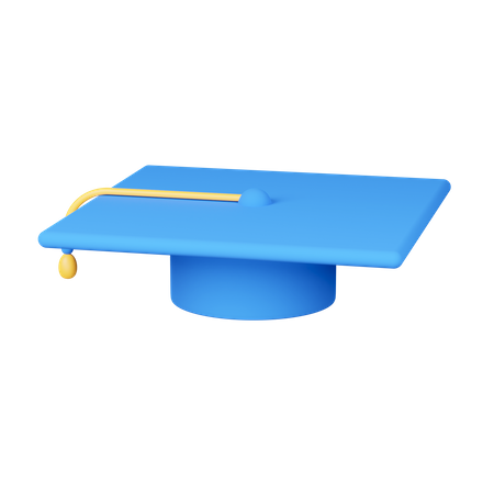 Chapeau de remise de diplôme  3D Icon