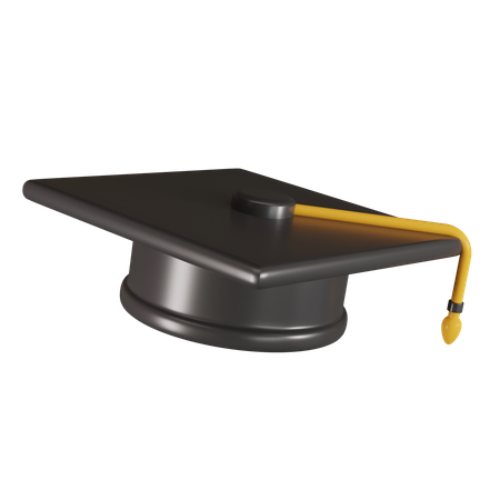 Chapeau de remise de diplôme  3D Icon