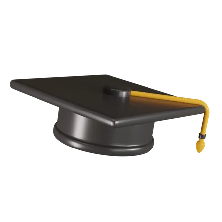 Chapeau de remise de diplôme  3D Icon