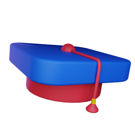 Chapeau de remise de diplôme  3D Icon