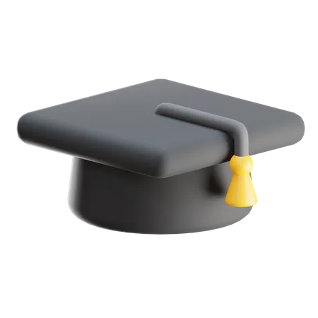 Chapeau de remise de diplôme  3D Icon