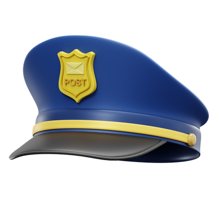 Chapeau de facteur  3D Icon
