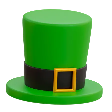 Chapeau de la Saint-Patrick  3D Illustration