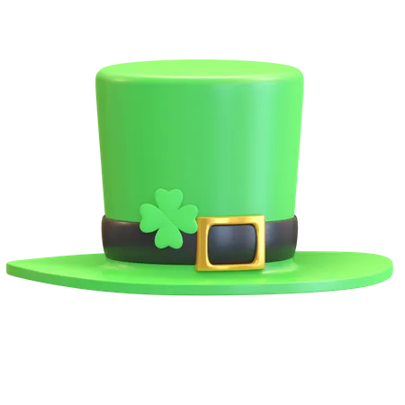 Chapeau de la Saint-Patrick  3D Illustration