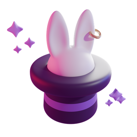 Chapeau de lapin  3D Icon