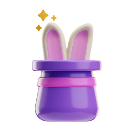 Chapeau de lapin  3D Icon