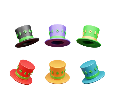 Chapeau de magicien  3D Icon