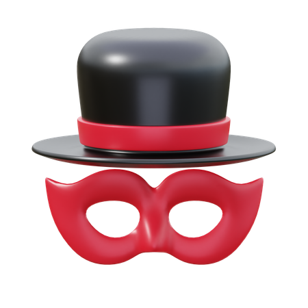 Chapeau de magicien  3D Icon