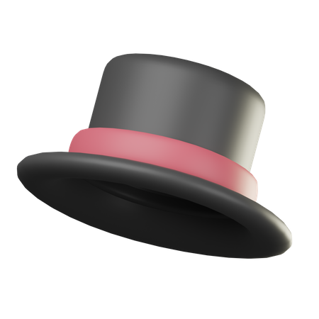 Chapeau de magicien  3D Icon