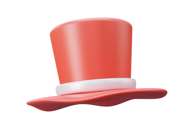 Chapeau de magicien  3D Icon