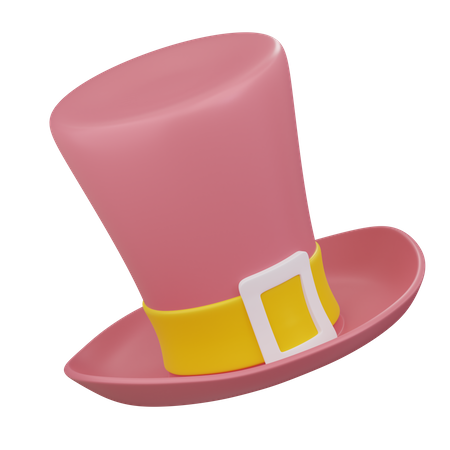 Chapeau de magicien  3D Icon