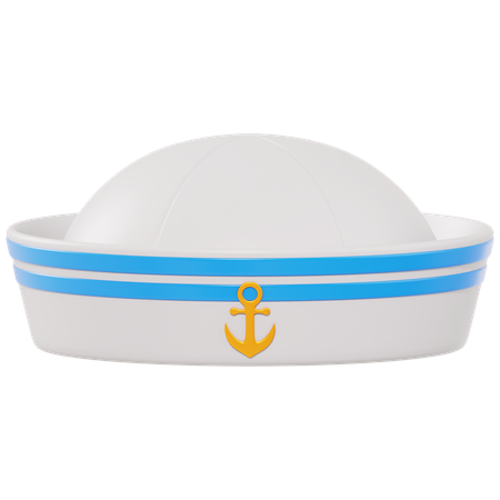 Chapeau de marin  3D Icon