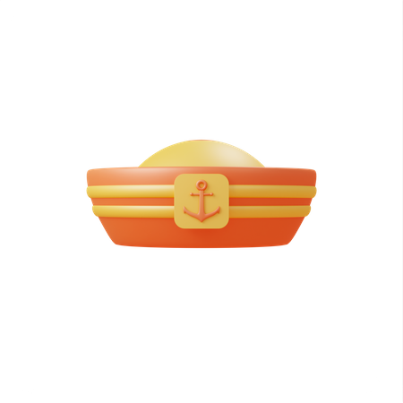 Chapeau de marin  3D Icon