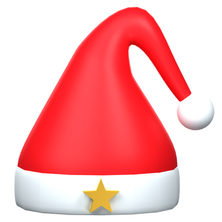 Chapeau de Noël  3D Icon