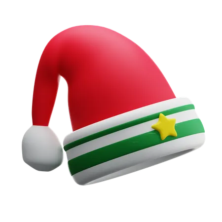 Chapeau de Noël  3D Icon