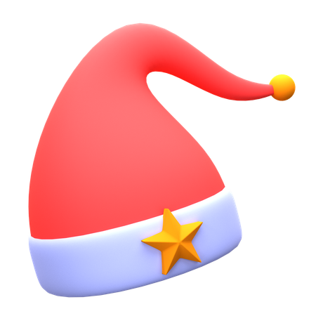 Chapeau de Noël  3D Icon