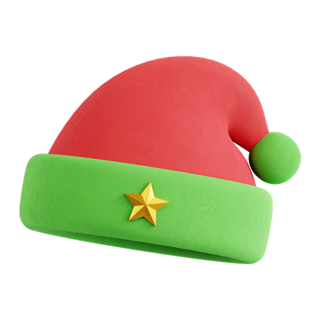 Chapeau de Noël  3D Icon