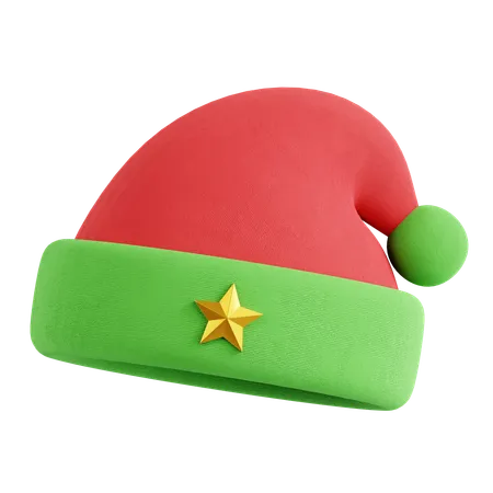 Chapeau de Noël  3D Icon