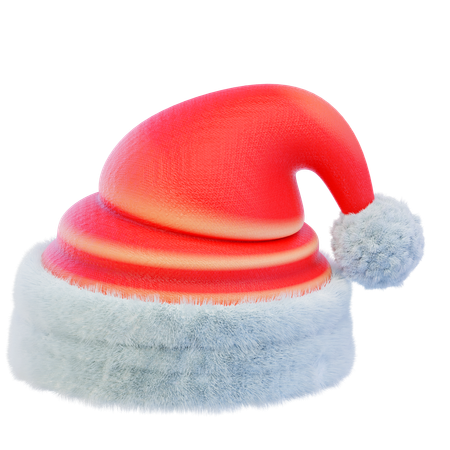 Chapeau de Noël  3D Icon